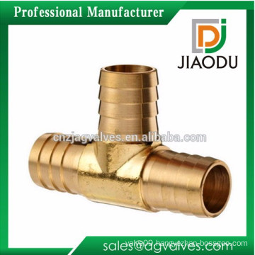 high quality 5/8 or 7/8 inch forged brass fittings mechanical tee